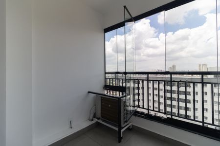 Varanda da Sala de apartamento para alugar com 2 quartos, 54m² em Vila Nair, São Paulo