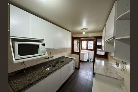 Cozinha de apartamento para alugar com 3 quartos, 134m² em Mont’Serrat, Porto Alegre