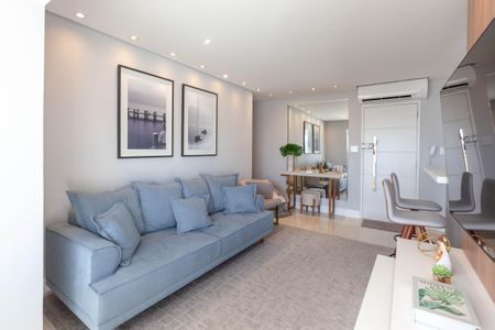 Sala de apartamento à venda com 2 quartos, 71m² em Vila Antonieta, Guarulhos