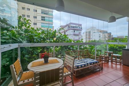 varanda de apartamento para alugar com 3 quartos, 126m² em Jardim Vitoria, Guarujá