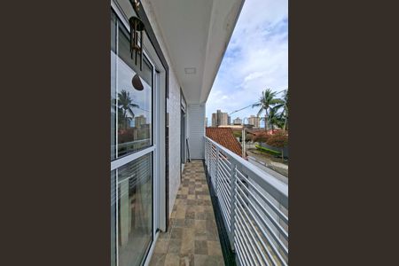 Sacada de casa de condomínio para alugar com 2 quartos, 78m² em Vila Caiçara, Praia Grande