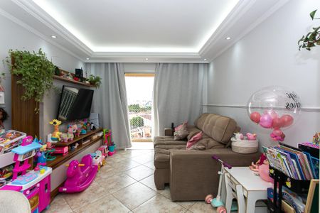 Sala de apartamento para alugar com 3 quartos, 72m² em Vila Nova Manchester, São Paulo