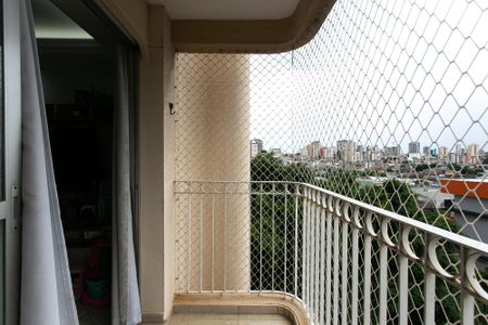 Varanda da Sala de apartamento para alugar com 3 quartos, 72m² em Vila Nova Manchester, São Paulo