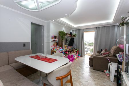 Sala de apartamento para alugar com 3 quartos, 72m² em Vila Nova Manchester, São Paulo