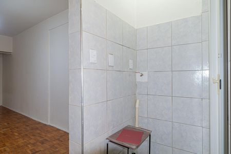 Banheiro de kitnet/studio para alugar com 1 quarto, 30m² em Santa Cecilia, São Paulo
