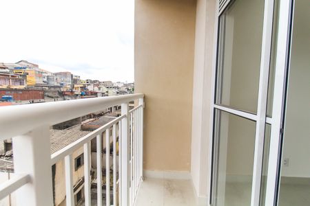 Varanda de apartamento para alugar com 2 quartos, 35m² em Vila Carmosina, São Paulo