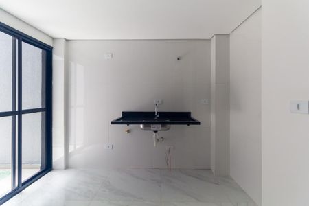 Cozinha de apartamento para alugar com 2 quartos, 38m² em Vila Paulo Silas, São Paulo