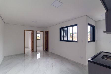 Sala de apartamento para alugar com 2 quartos, 48m² em Vila Paulo Silas, São Paulo