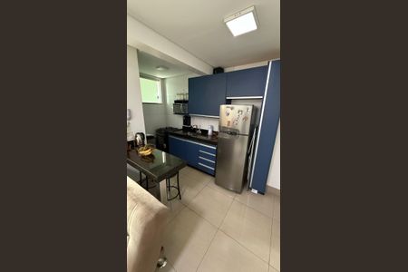 Cozinha de apartamento para alugar com 1 quarto, 38m² em Vila São João, Goiânia