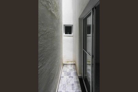 Varanda do Quarto de kitnet/studio para alugar com 1 quarto, 43m² em Parque Savoy City, São Paulo