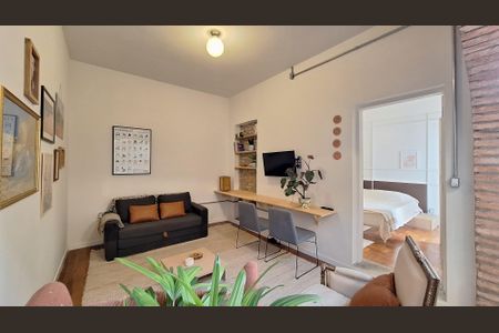 Sala de casa para alugar com 1 quarto, 55m² em Barra Funda, São Paulo