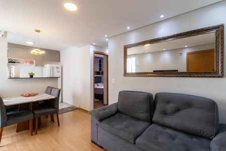 Sala de apartamento à venda com 2 quartos, 43m² em Vila Rio de Janeiro, Guarulhos