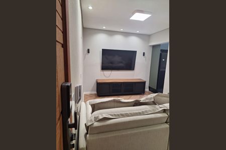 Sala de apartamento à venda com 3 quartos, 78m² em Vila Leopoldina, Santo André