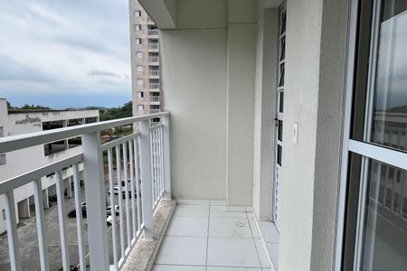 Varanda da Sala de apartamento para alugar com 2 quartos, 85m² em Morro Nova Cintra, Santos