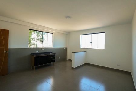Sala e Cozinha de kitnet/studio para alugar com 1 quarto, 48m² em Vila Nogueira, Diadema
