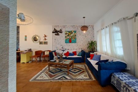 Sala de casa para alugar com 4 quartos, 220m² em Solemar, Praia Grande