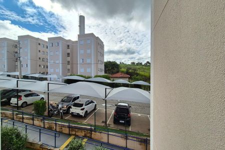 Vista da Sala de apartamento à venda com 2 quartos, 44m² em Jardim do Lago Continuacao, Campinas