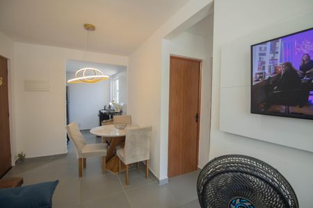 Sala de apartamento para alugar com 2 quartos, 50m² em Boaçu, São Gonçalo