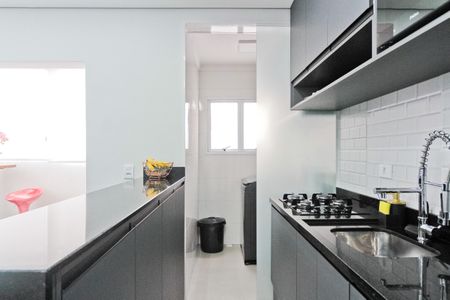 Cozinha de apartamento à venda com 2 quartos, 52m² em Vila Sao Vicente, São Paulo