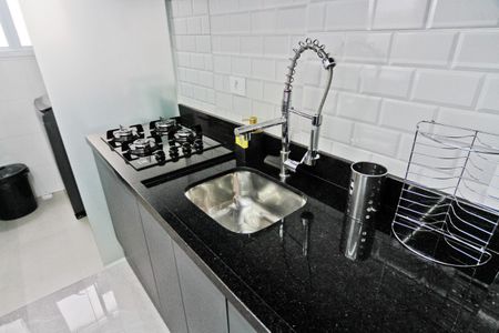 Cozinha de apartamento à venda com 2 quartos, 52m² em Vila Sao Vicente, São Paulo