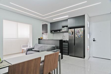 Sala de apartamento à venda com 2 quartos, 52m² em Vila Sao Vicente, São Paulo