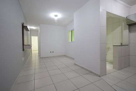 Sala de apartamento à venda com 2 quartos, 70m² em Vila Curuçá, Santo André