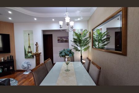 Sala de apartamento à venda com 3 quartos, 110m² em Vila Euclides, São Bernardo do Campo