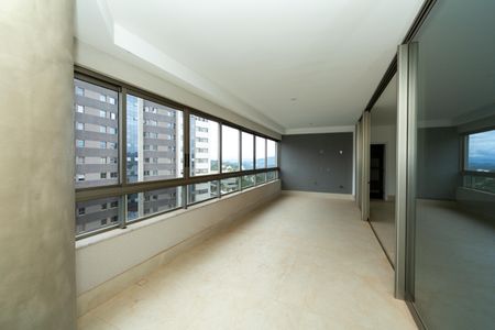 VARANDA de apartamento para alugar com 4 quartos, 207m² em Vila das Flores, Nova Lima