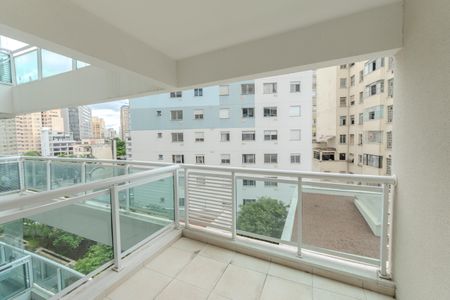Sacada de apartamento à venda com 1 quarto, 49m² em Bela Vista, São Paulo