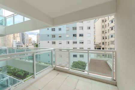 Sacada de apartamento à venda com 1 quarto, 49m² em Bela Vista, São Paulo