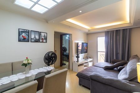 Sala de apartamento à venda com 2 quartos, 52m² em Jardim Ubirajara, São Paulo