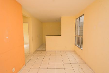 Sala de apartamento para alugar com 2 quartos, 59m² em Santa Maria, Contagem