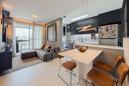 Sala de apartamento à venda com 2 quartos, 55m² em Vila Independencia, São Paulo