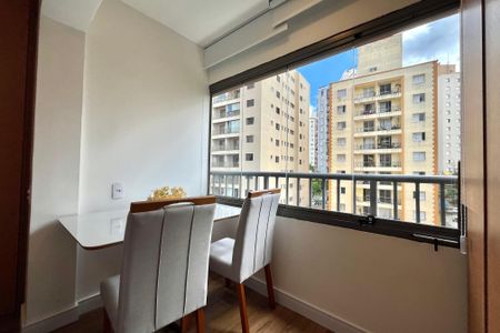 Varanda de kitnet/studio para alugar com 1 quarto, 31m² em Vila Mascote, São Paulo