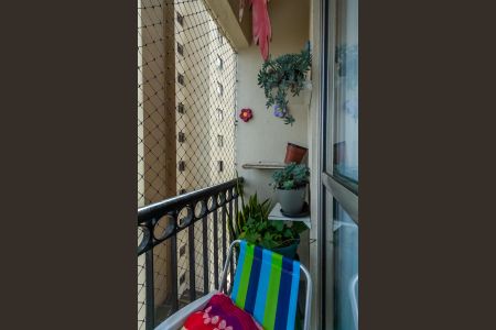 Sacada de apartamento à venda com 2 quartos, 55m² em Jardim Colonial, São Bernardo do Campo