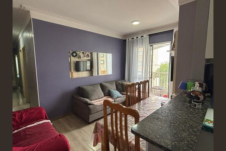 Sala de apartamento para alugar com 3 quartos, 76m² em Vila Santa Luzia, São Bernardo do Campo