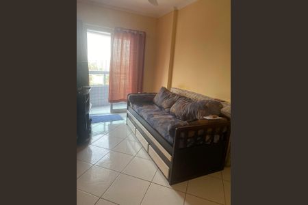 Sala de apartamento para alugar com 1 quarto, 55m² em Vila Caiçara, Praia Grande