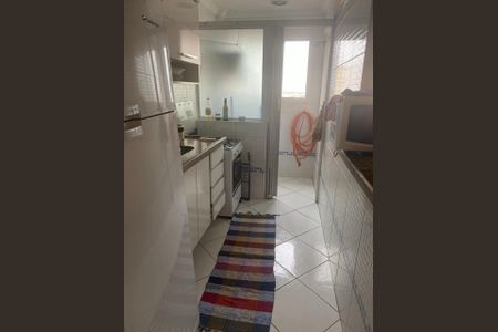 Cozinha de apartamento para alugar com 1 quarto, 55m² em Vila Caiçara, Praia Grande