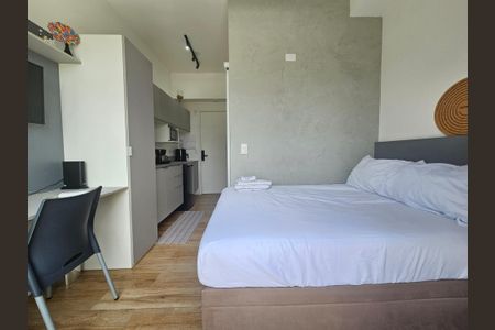 Studio de kitnet/studio para alugar com 1 quarto, 25m² em Santo Amaro, São Paulo