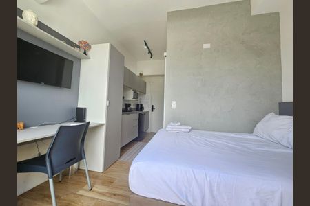Studio de kitnet/studio para alugar com 1 quarto, 25m² em Santo Amaro, São Paulo