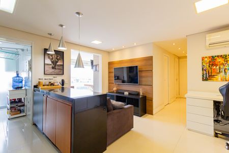 Sala/Cozinha de apartamento à venda com 3 quartos, 85m² em Santo Amaro, São Paulo
