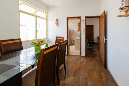 Sala de jantar de apartamento para alugar com 3 quartos, 128m² em Grajaú, Belo Horizonte