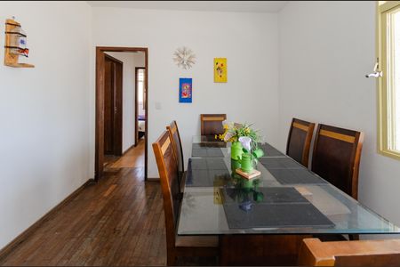 Sala de jantar de apartamento para alugar com 3 quartos, 128m² em Grajaú, Belo Horizonte