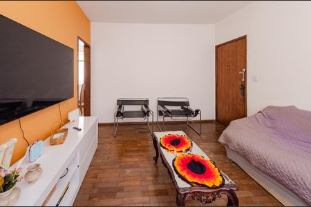 Sala de apartamento para alugar com 3 quartos, 128m² em Grajaú, Belo Horizonte