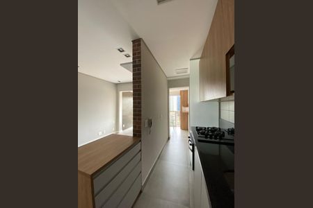 Cozinha de apartamento para alugar com 2 quartos, 63m² em Vila Gertrudes, São Paulo