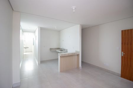 Sala de apartamento para alugar com 2 quartos, 53m² em Tijuca, Contagem