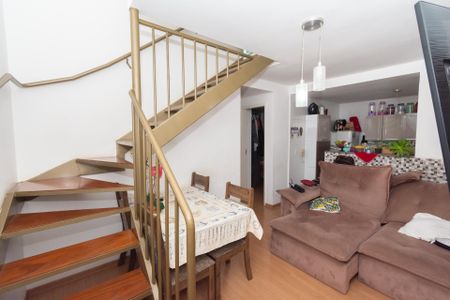 Sala de apartamento à venda com 3 quartos, 120m² em Chácara Cotia, Contagem