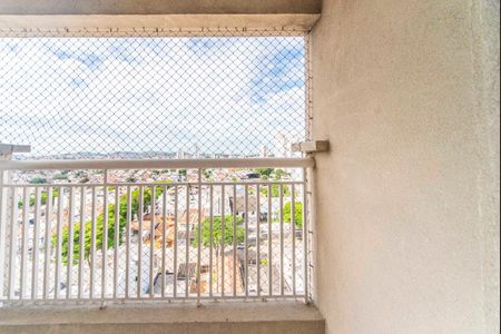 Varanda da Sala de apartamento para alugar com 3 quartos, 78m² em Vila Assunção, Santo André