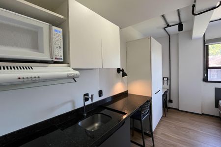 Studio de kitnet/studio para alugar com 1 quarto, 15m² em Vila Matias, Santos
