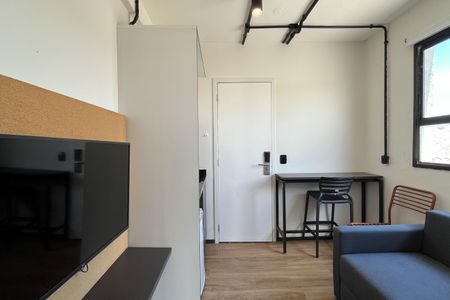 Studio de kitnet/studio para alugar com 1 quarto, 15m² em Vila Matias, Santos